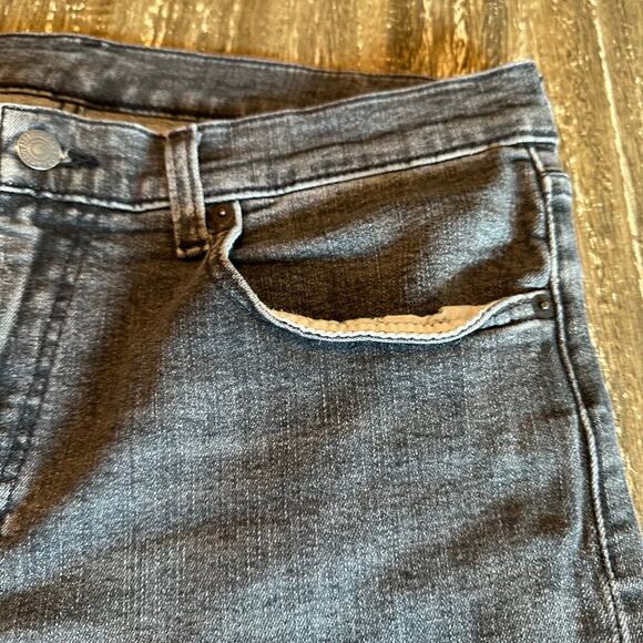 Men’s Levis’ Premium 512 Denim Jeans Grey Black, 34W x 28L - Picture 4 of 13